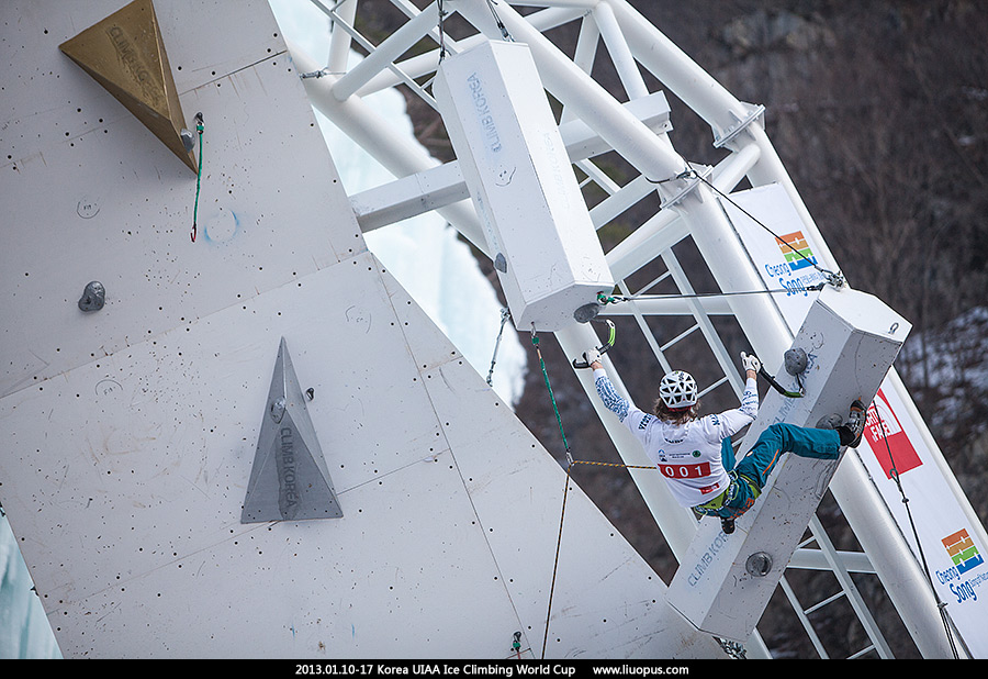 2013.01.10-17 Korea UIAA Ice Climbing World Cup - 急冲人鱼 - 若批评不自由，则赞美无意义。