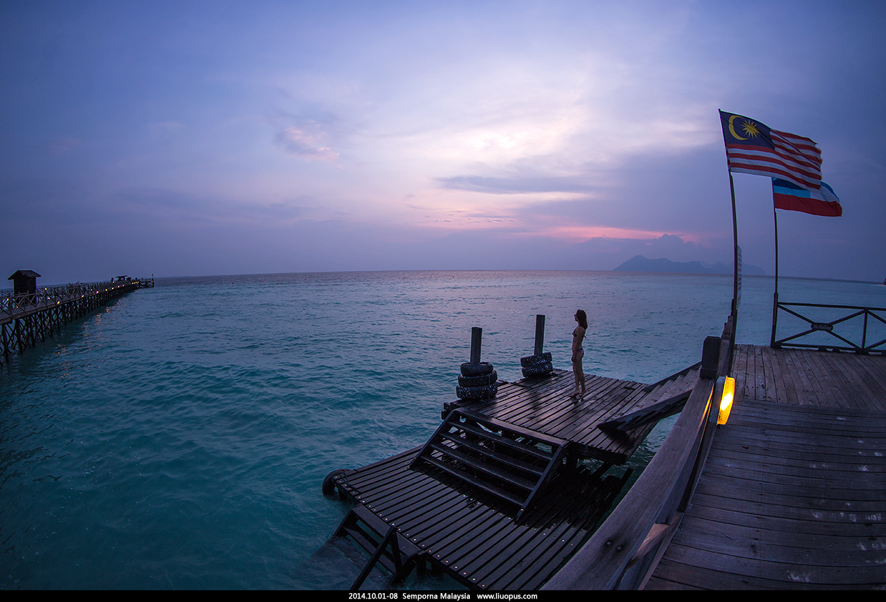 2014.10.01-08 马来西亚 马达京岛和邦邦岛 浮潜休闲之旅 - 急冲人鱼 - 若批评不自由，则赞美无意义。
